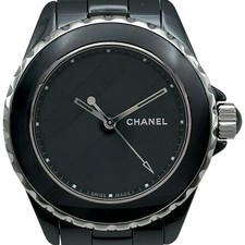 Chanel J12 Untitled 38mm H5581 Black Ceramic Automatic Watch