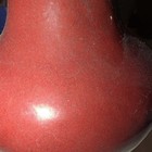 Vintage Chinese Oxblood (Sang de Boeuf) Glazed Ceramic Vase Heavy – Estate Find — photo 4