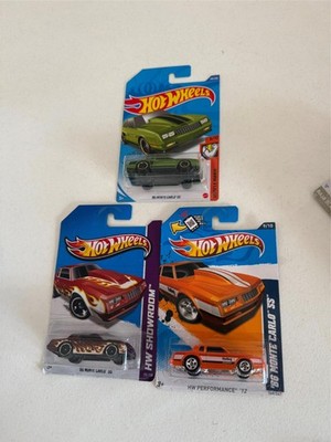 Hot Wheels Muscle Mania/Showroom/Performance '86 Monte Carlo SS Lot of 3 Q100