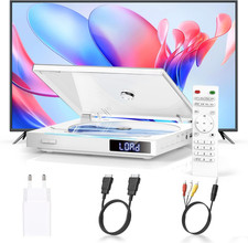 Lettore DVD MINI HDMI, Lettori DVD Senza Restrizioni Regionali per Smart TV Con 