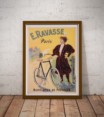 Poster-Poster Fahrrad Cycles Ravasse Eugène Ogé