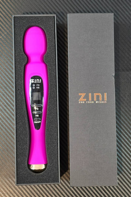 Zini Gaia Vibrating Massage Stick Wand Purple - Toy for Relaxation & Pleasure