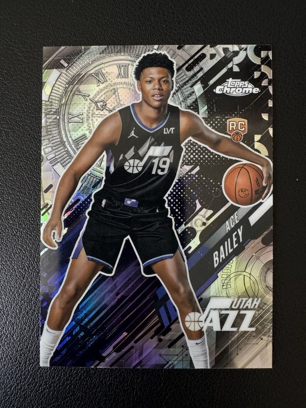 2025-26 Topps Chrome - Go Time Ace Bailey #GT-20 Refractor (RC)