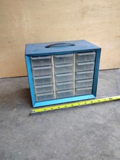 Vintage 15 Drawer AKRO-MILS  Metal Hardware Cabinet Organizer Storage USA