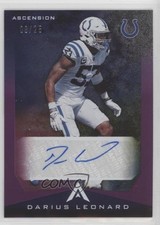 2021 Panini Chronicles Ascension Purple /25 Shaquille Leonard Darius Auto 0w4i