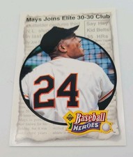 1992 Upper Deck Willie Mays #48 30-30 Club Baseball Heroes Card