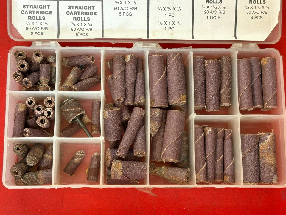 SUMMIT RACING SUM-G1060 PORTING & POLISHING KIT 92-PIECE 60/80/120-GRITS - Image 4 of 4