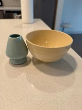 ippodo matcha bowl and whisk stand