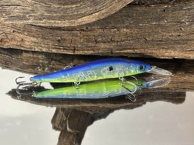 Custom Painted KO MB 110 plus 1 Jerkbait