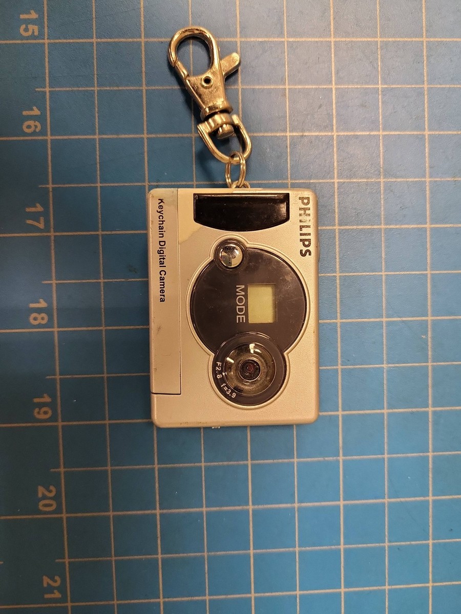 Philips Digital Camera Keychain Mini Pocket Collectible Rare