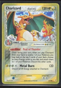 Charizard (Delta Species) Holo Rare Crystal Guardians 4/100 MP