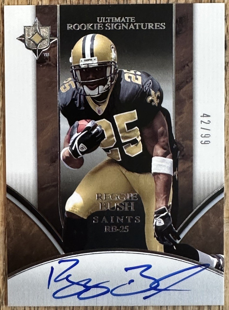 Reggie Bush Ultimate Collection #206 Autograph
