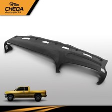 Dash Cover Fit For 98-01 Dodge Ram 1500 2500 3500 Dashboard Overlay Cap Black