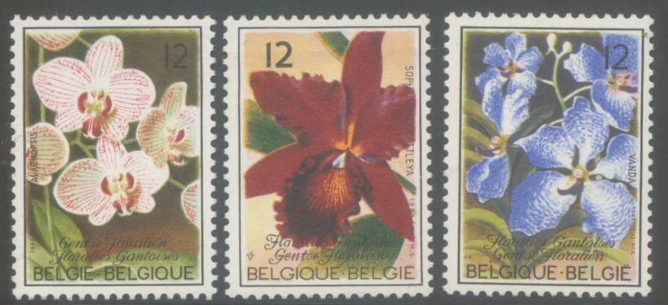 Belgium 1985 Flowers*Orchids*Plants*Nature*Flora 3v set r146 - Photo 1/1