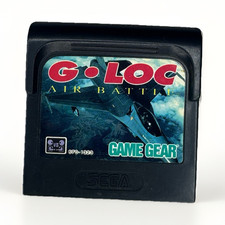 SEGA G-LOC: Air Battle for Sega Game Gear Simulation Game Cartridge