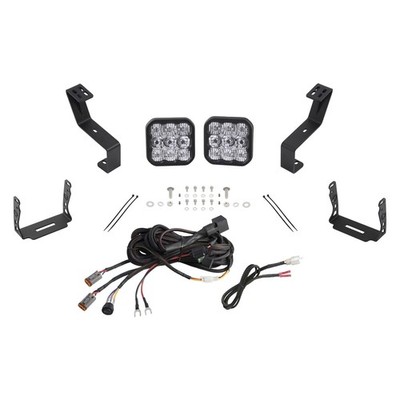 For Ram 1500 19-24 Light Kit Front Bumper Stage Series 5 Pro 5'' 2x90W Square