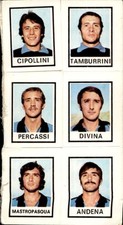 1974/75 Panini Footballers Figure # 547 Cipollini Percassi Divina Atalanta