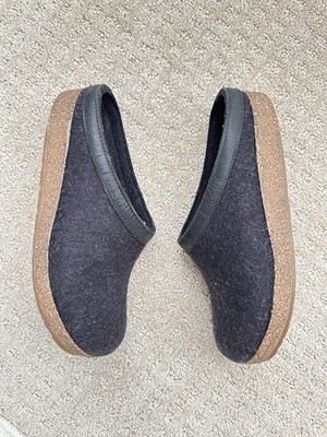 HAFLINGER Clog | Grizzly Torben, Anthracite