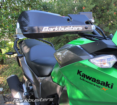 Handschützer VPS Schwarz Barkbusters Für Kawasaki Versys-X 300 2017-2025