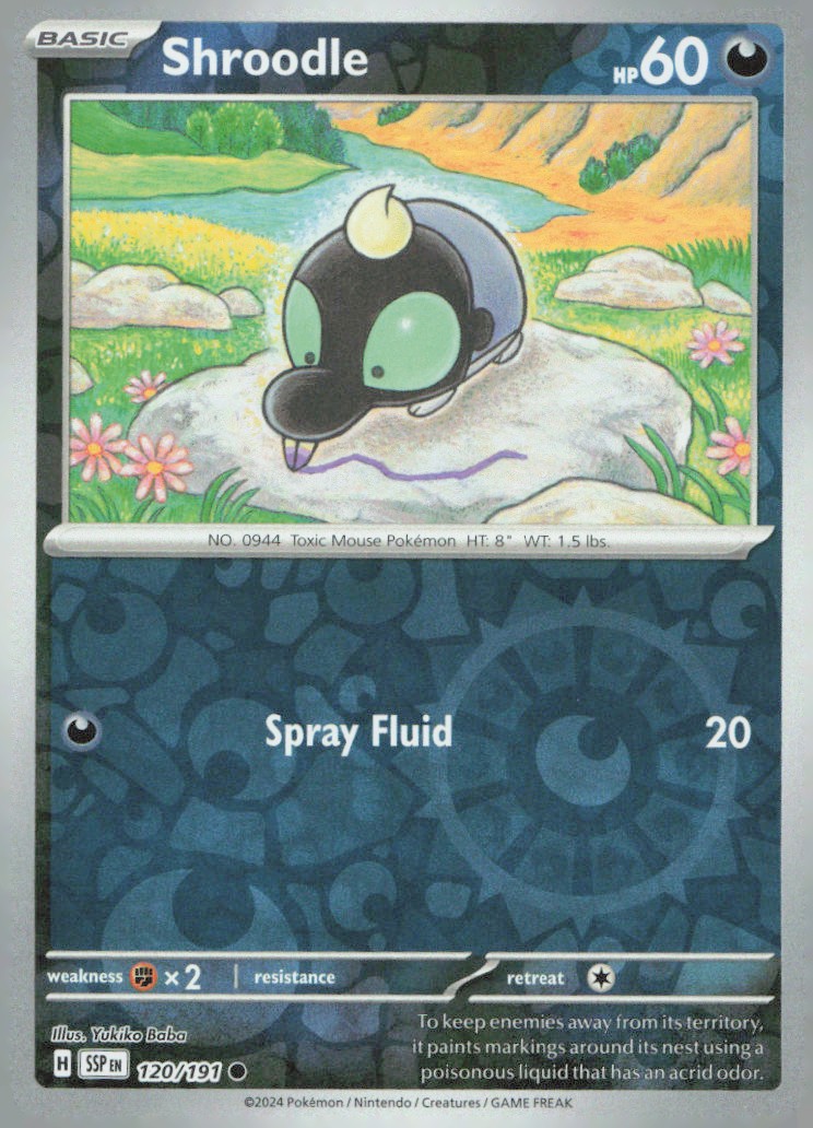 Shroodle Common SV08: Surging Sparks 120/191 NM