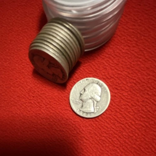 1945 varied Washington Quarter lot 3$ face value, 90 percent silver 12 coins