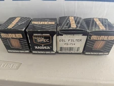 Bombardier Rally FACTORY SPEC by Raider Oil Filter 4 Pack FS-714 New