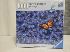 Ravensburger 1000 Piece Puzzle pre-owned Butterfly Challenge 2016 No. 82341