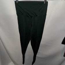 Aerie Women's Offline Real Me 7/8 High Rise Leggings Green Cross Over, Size M