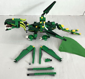 LEGO CREATOR 4894 Mythical Creatures 8 in 1 Green Dragon Figure