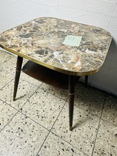 Tisch Schwarz Platte, 50er Nierentisch, Couchtisch, Tisch Handarbeit, 50s 60s