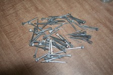 Lot Of 50 Square Cut Horseshoe Nails See Pix