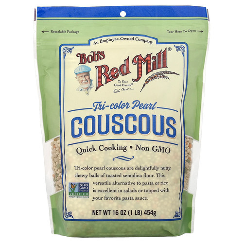 Tri-Color Pearl Couscous, 16 oz (454 g)