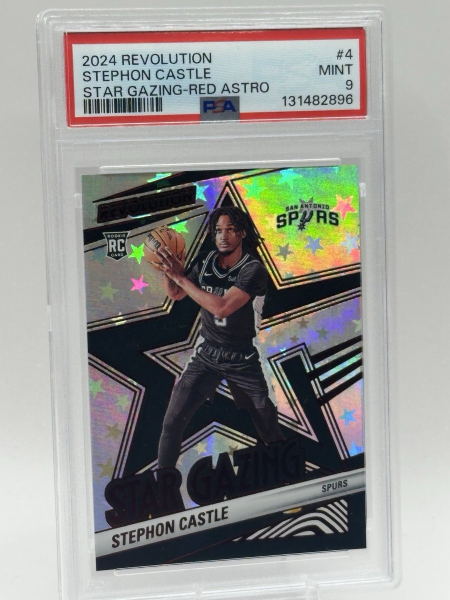 2024-25 Panini Revolution - Star Gazing Stephon Castle #4 Red