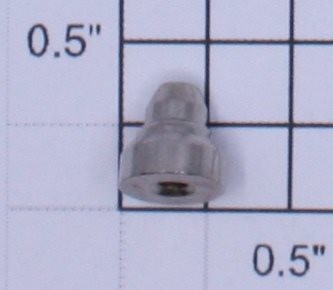 Lionel 57-15 #4-36 Nickel Lamp Top Nut (50) - Picture 1 of 1