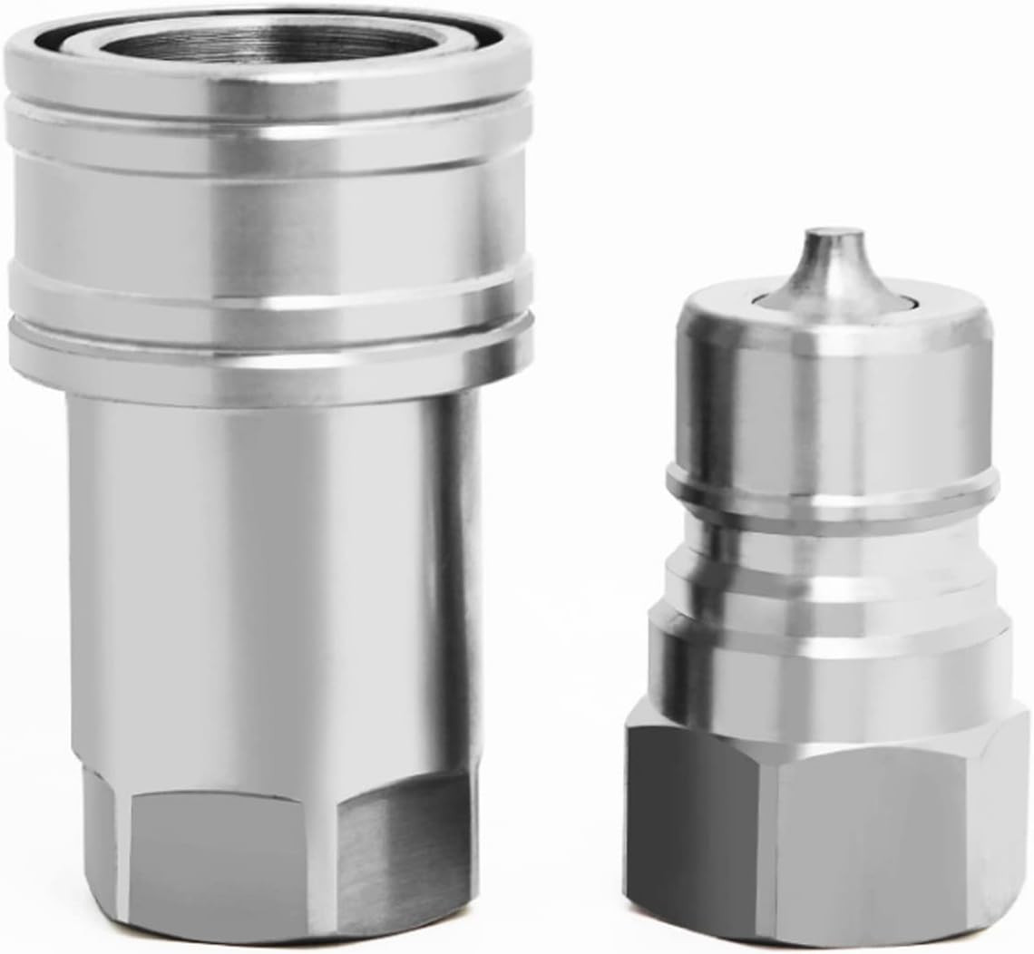 Hydraulic Quick Disconnect Coupler 1" NPT, ISO 7241-A Tractor Couplers Hydraulic