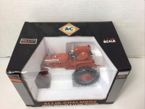 Spec Cast Allis Chalmers Model D-14 Gas Tractor Classic Series 1/16 Scale NIB - Picture 2 of 7