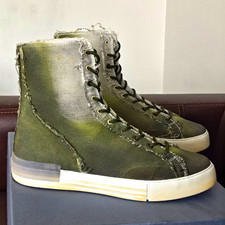 Hogan Ipertop Tyedye Sneakers, Green, US Size 9, New In Box