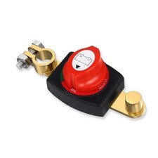 12-48V Top Post Battery Disconnect Switch, Heavy Duty Cut Off Switch for Car,