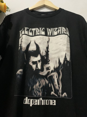 #ad Vintage Electric Wizard Dopethrone 00s Black Unisex Shirt Reprint S 5XL KH17216 $23.99