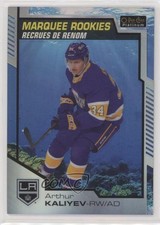 2020 O-Pee-Chee Platinum Marquee Rookies Aquamarine /499 Arthur Kaliyev #192 m0p