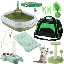 Kitten Starter Kit, 10 Pcs Cat Starter Kit for Indoor Cats Kitten Essentials ...