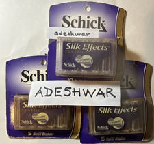 20 Schick Silk Effects Classic Blades Shaver Refills Cartridges fits Plus Razor 3.75 per gallon