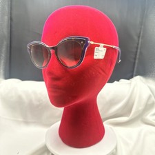 NWOB VALENTINO Cat Eye Blue/Tortoise Shell Frame Sunglasses. See pics. NO case.