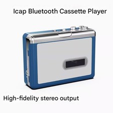 Bluetooth Stereo Audio Transfer Cassette Player Personal Cassette USB Portableg5