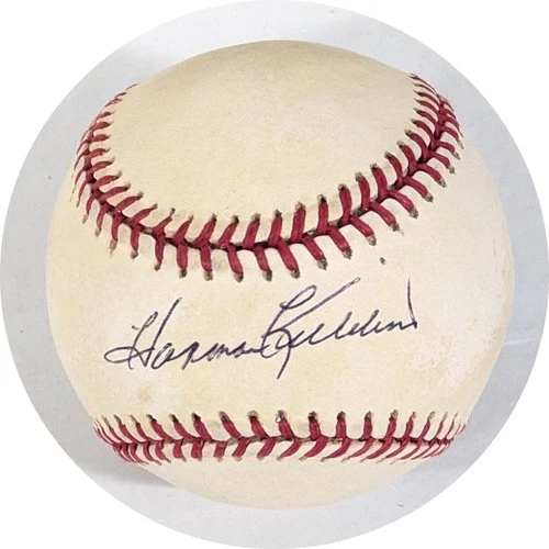Harmon Killebrew Autographed AL Brown Baseball JSA CK18324