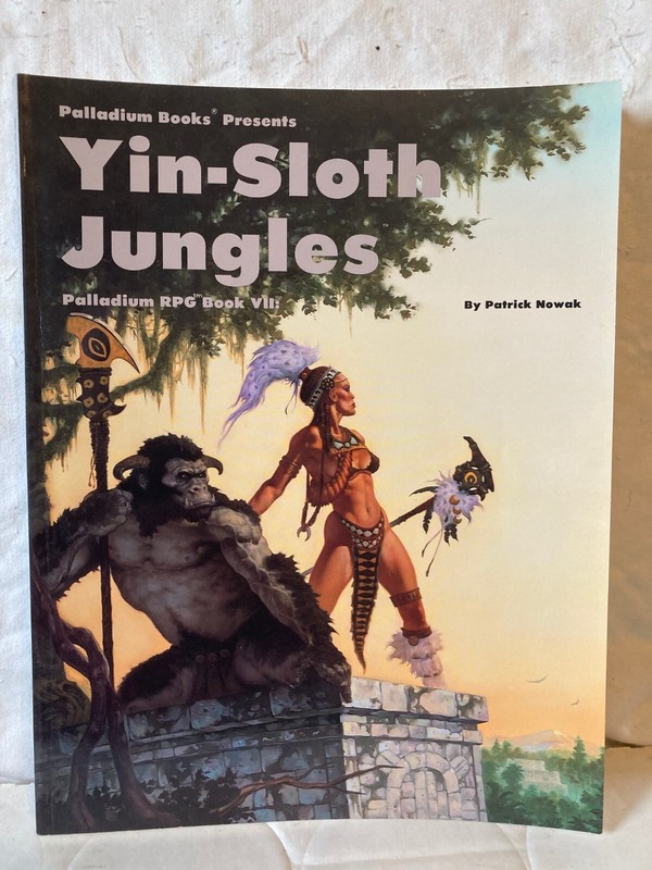 D&D Yin-Sloth Jungles, 1995 Palladium Books NOT a reprint