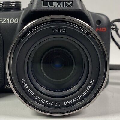 Panasonic LUMIX FZ100 14.1MP Digital Camera - Black for sale online