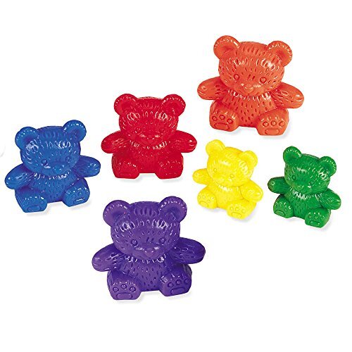 Learning Resources Three Bear Family Counter Set - 6 Colours - Picture 1 of 5