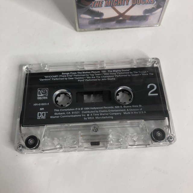 D2 Mighty Ducks 2 by Original Soundtrack (Apr1994, Hollywood) for