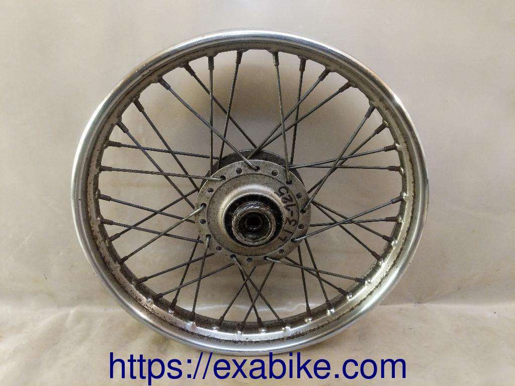 Axe De Roue Avant Pour Moto Motobecane 125 LT3 - Modèles 1976 à 1977 - Pièce D'occasion